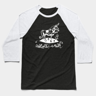 Elliott Smith (White Ink) Baseball T-Shirt