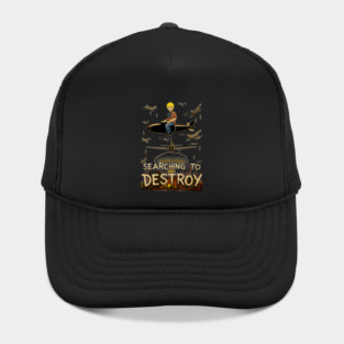 Searching to Destroy – Retro War Chaos Tee Hat