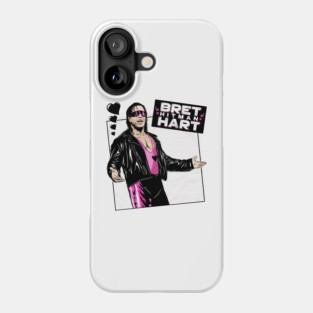 Bret Hart Hitman Phone Case