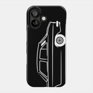 Peugeot 504 White Phone Case