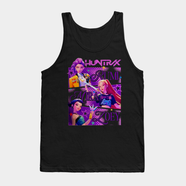 HUNTRIX Kpop Demon Hunters M4213 Tank Top by artbyjoez