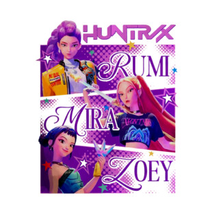 HUNTRIX Kpop Demon Hunters M4213 Magnet