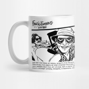 Fear and Loathing in Las vegas - Desert Drive Quote Tee Mug