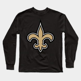 Saints Football Logo Long Sleeve T-Shirt
