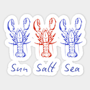 Sun Salt Sea Sticker