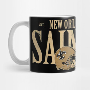 Vintage New Orleans Saints V7 Mug