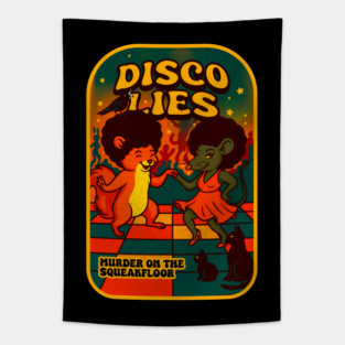 DISCO LIES Tapestry