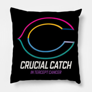Chicago Bears Nike 2024 Nfl Crucial Catch Pillow