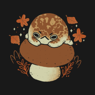 Cute Rain Frog in Autumn T-Shirt