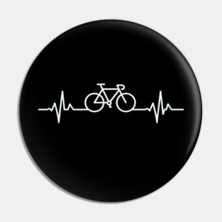Mountain Biking Love – Ride Your Heart Out Pin