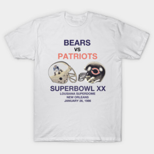 Bears Vs Patriots 86 Classic Aesthetic T-Shirt