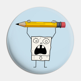 Doodlebob // Spongebob Squarepants Pin