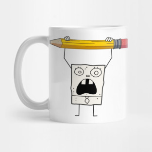 Doodlebob // Spongebob Squarepants Mug