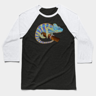 Veiled Chameleon Baseball T-Shirt