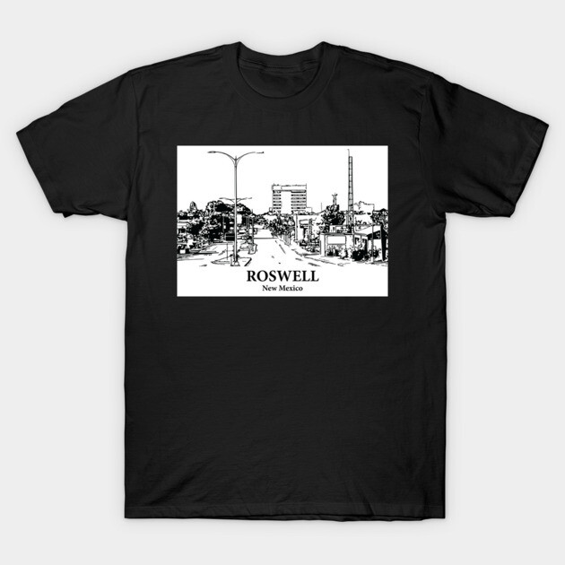 Roswell - New Mexico T-Shirt by Lakeric