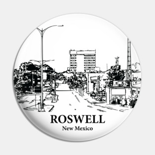 Roswell - New Mexico Pin