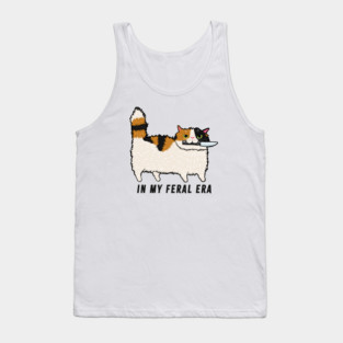 In My Feral Era Calico Cat Tank Top