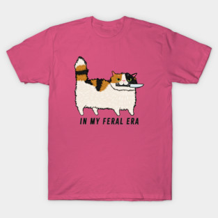 In My Feral Era Calico Cat T-Shirt