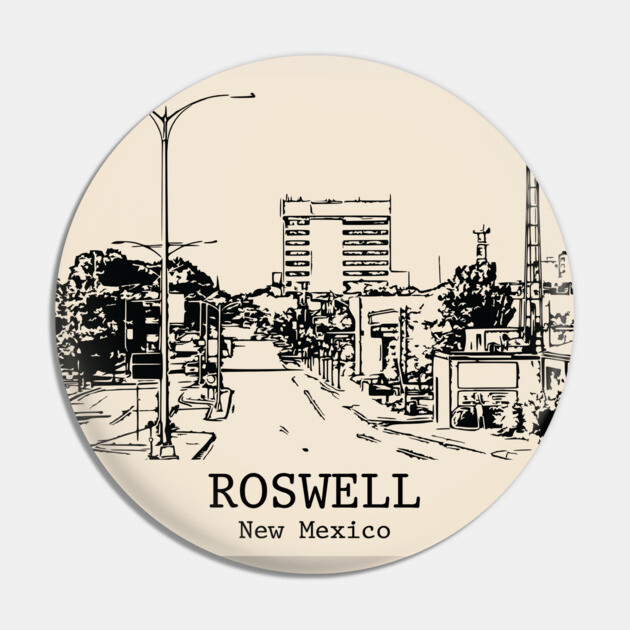 Roswell - New Mexico Pin by Lakeric