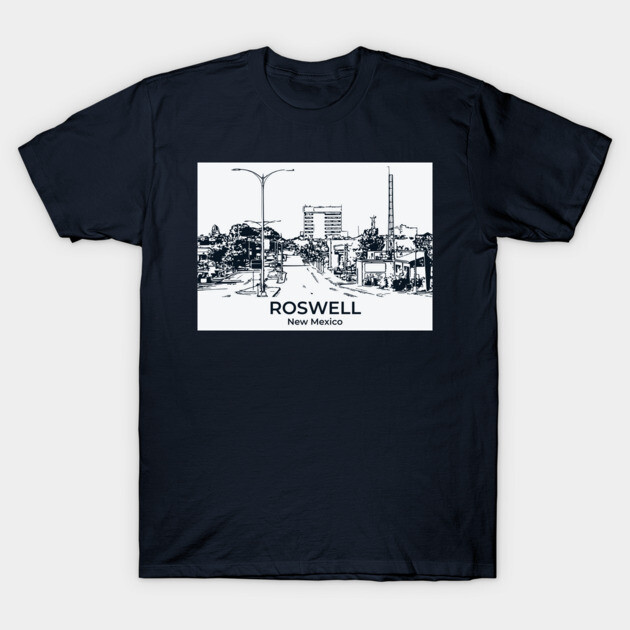 Roswell - New Mexico T-Shirt by Lakeric