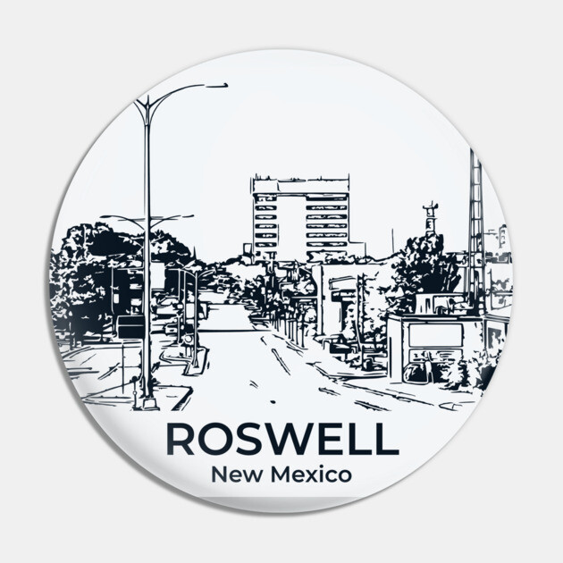 Roswell - New Mexico Pin by Lakeric