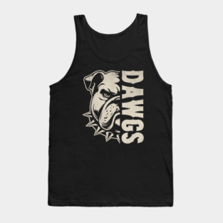 Bulldogs Name Personalized Bulldogs Cute Tank Top