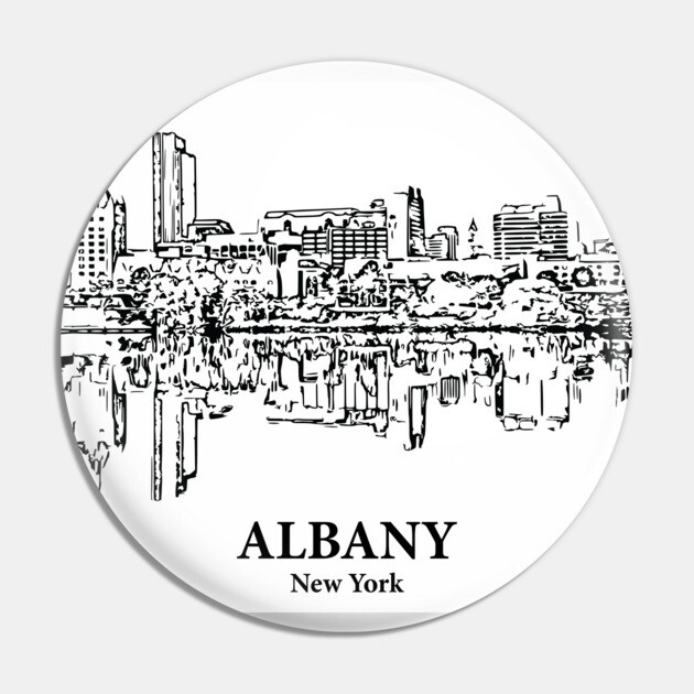 Albany - New York Pin by Lakeric