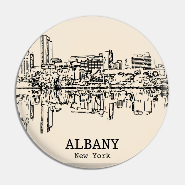 Albany - New York Pin by Lakeric