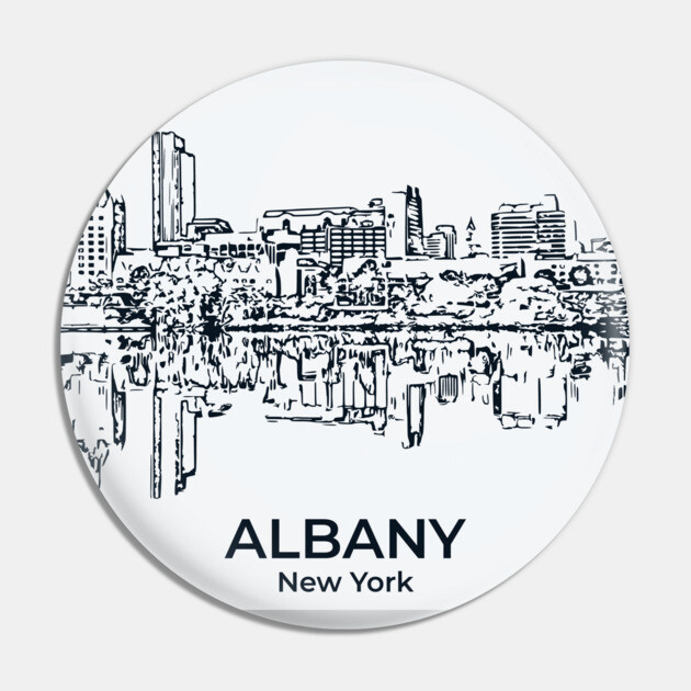 Albany - New York Pin by Lakeric