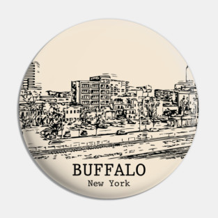 Buffalo - New York Pin