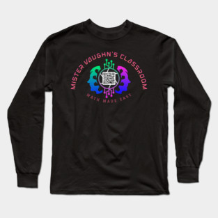 Mister Vaughn's Classroom QR Logo Long Sleeve T-Shirt