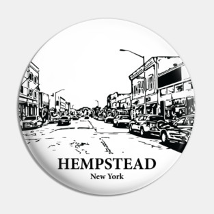 Hempstead - New York Pin