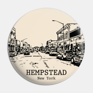 Hempstead - New York Pin