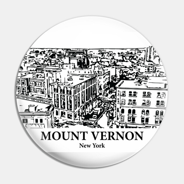 Mount Vernon - New York Pin by Lakeric