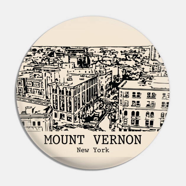 Mount Vernon - New York Pin by Lakeric