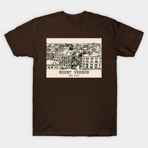 Mount Vernon - New York T-Shirt by Lakeric