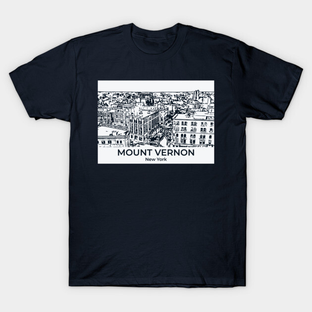 Mount Vernon - New York T-Shirt by Lakeric