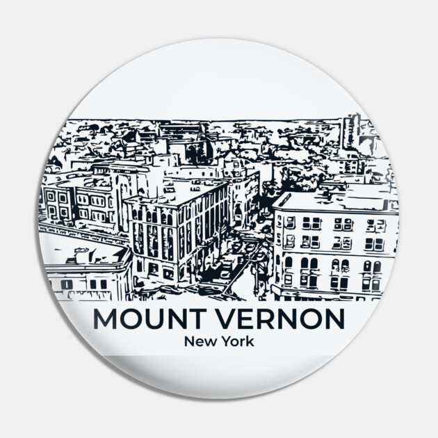 Mount Vernon - New York Pin by Lakeric