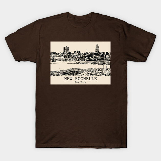 New Rochelle - New York T-Shirt by Lakeric