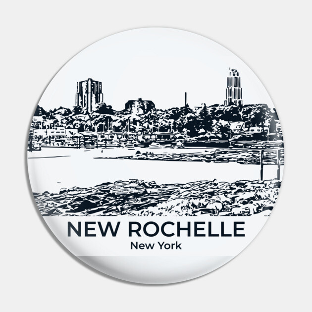 New Rochelle - New York Pin by Lakeric