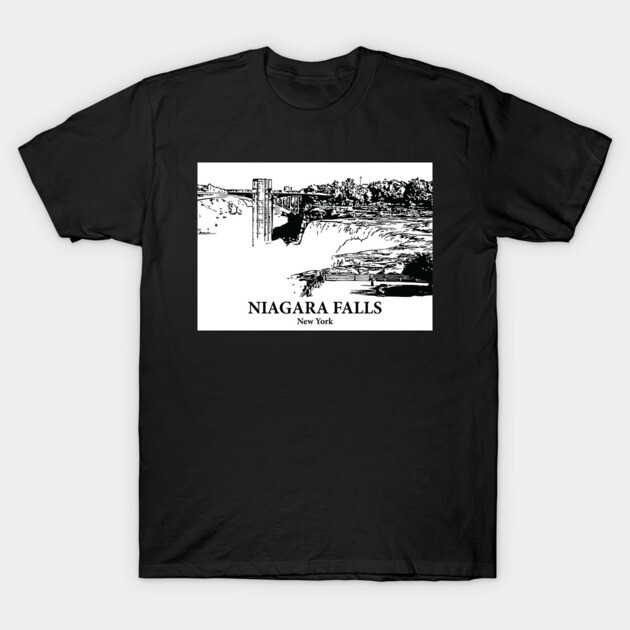 Niagara Falls - New York T-Shirt by Lakeric