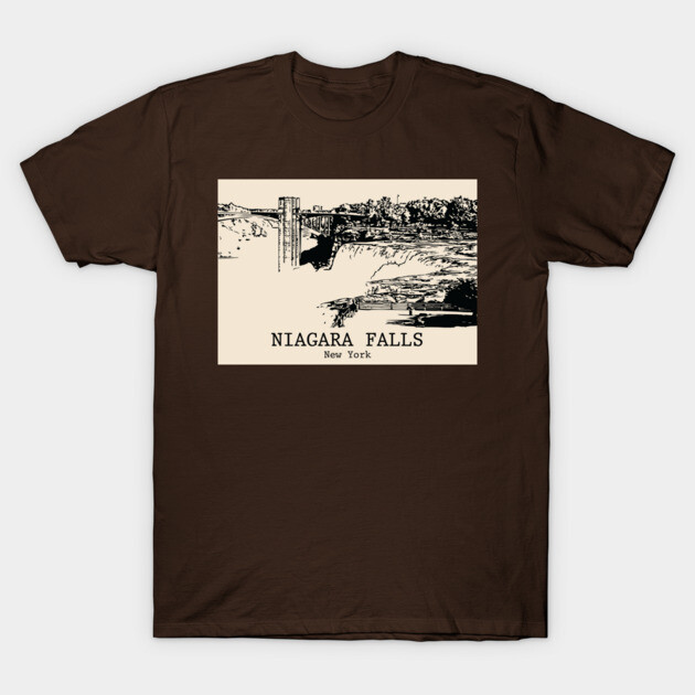 Niagara Falls - New York T-Shirt by Lakeric
