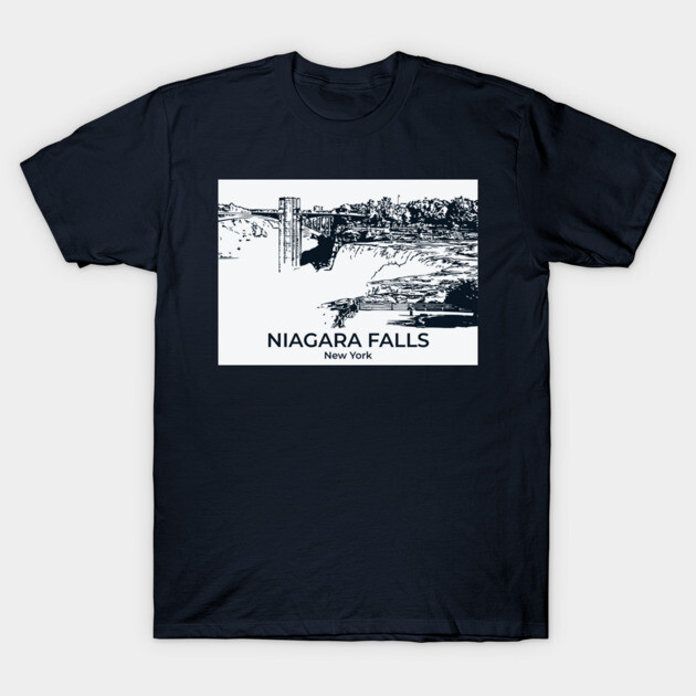 Niagara Falls - New York T-Shirt by Lakeric