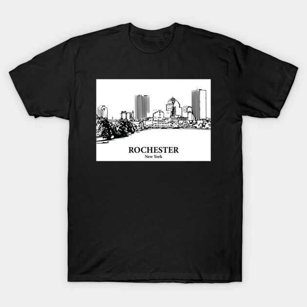 Rochester - New York T-Shirt by Lakeric