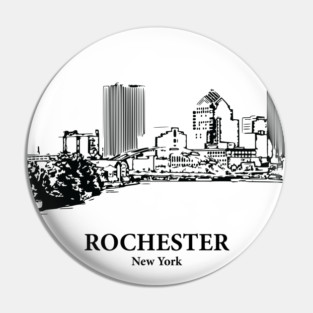 Rochester - New York Pin