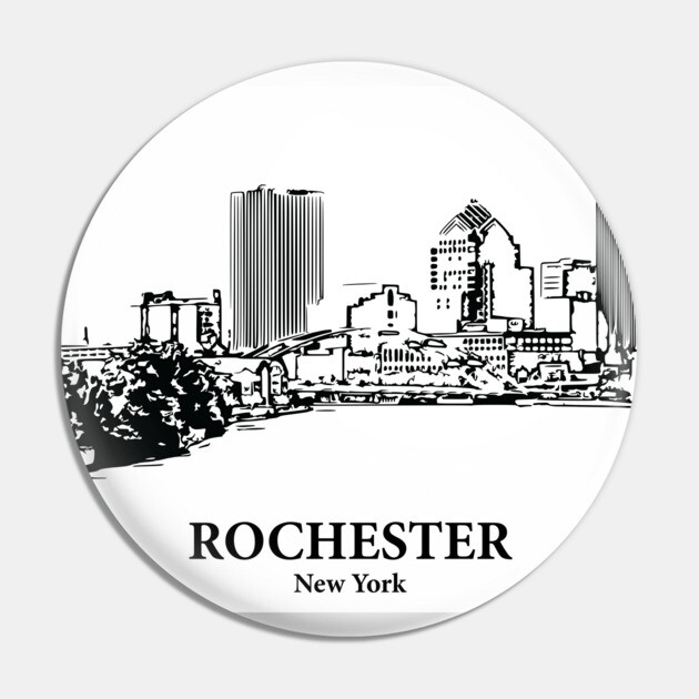 Rochester - New York Pin by Lakeric