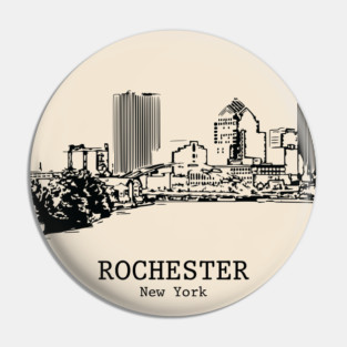 Rochester - New York Pin