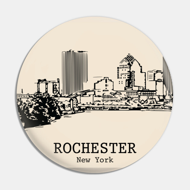 Rochester - New York Pin by Lakeric
