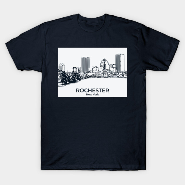 Rochester - New York T-Shirt by Lakeric