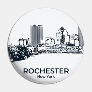 Rochester - New York Pin